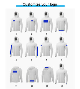 เสื้อตกปลา UPF50 ป้องกันรังสียูวี ลายพราง ป้องกันแบคทีเรีย ไซส์ใหญ่ ยืดหยุ่นสูง แห้งเร็ว สำหรับกิจกรรมกลางแจ้ง - Product Image 3