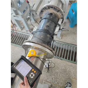 DN25~DN6000 Portable Ultrasonic Flow Meter 4~20mA Output Flowmeter FSC(converter)+FSSC(detector) <b>Clamp</b> on Ultrasonic Flow Meter - Product Image 5