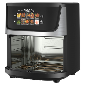 Electrodoméstico de Cocina Pequeño, Freidora de Aire Digital de 9L Multifunción con Pantalla LCD, Doble Calentamiento y Sin Aceite - Product Image 4