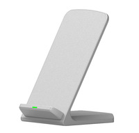 Boîte de logo personnalisée d'usine support de chargeur sans fil universel 15w chargeur sans fil rapide USB type C pour iphone Samsung