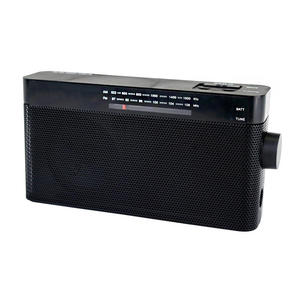 Radio Portátil Minimalista AM/FM de Dos Bandas, con Altavoz Integrado, Funciona con Batería, Receptor Compacto para el Hogar y Exteriores - Product Image 2