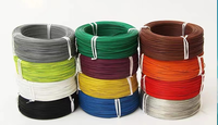 Fil électronique UL 1007 16/18/20/22/24 AWG, fil de cuivre étamé en PVC, câble de raccordement à un noyau