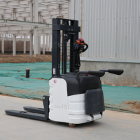 Apilador Eléctrico Solreign CDD 1t 1000kg 3m de Elevación, Transpaleta para Almacén con Batería de Litio, Desplazador Lateral Hidráulico para Materiales