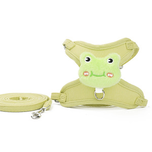 Laisse pour chat, jouet en peluche spécifique aux animaux, harnais réglable anti-évasion pour petit chien, motif dessin animé - Product Image 5