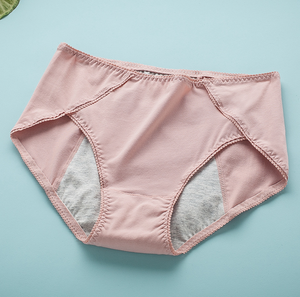 Лидер продаж, женские менструальные трусики, физиологические брюки, теплые женские полностью хлопковые непротекаемые сексуальные трусы, дышащее нижнее белье - Product Image 3