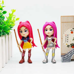 Set <span class=keywords><strong>de</strong></span> 6 Figuras <span class=keywords><strong>de</strong></span> Acción <span class=keywords><strong>de</strong></span> Anime Kpop Demon Hunters, Muñecos <span class=keywords><strong>de</strong></span> PVC para Decoración <span class=keywords><strong>de</strong></span> Pasteles, Modelo MR 1:24 - Product Image 4