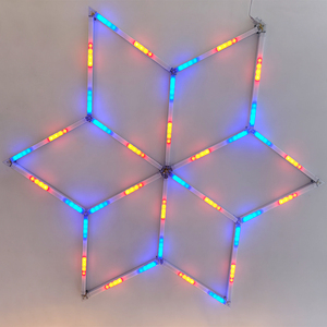 Lampes de lavage de voitures en nid d'abeille, vente en gros, éclairage de plafond pour cabine de lavage de voitures, lampes hexagonales pour garage - Product Image 4