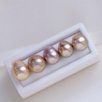 Perle d'eau douce naturelle de couleur rose lavande spéciale, perle baroque Edison, prix de gros