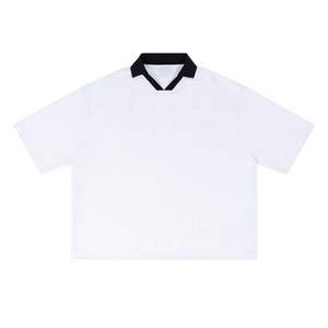 Unisex <b>Men's</b> Soccer Jersey <b>Retro</b> Vintage Classic Football <b>Shirt</b> Knitted Washed Eco-Friendly Breathable Polyester/Cotton - Product Image 6