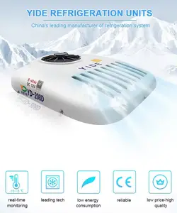 2024 Nieuwe China Vriezer Dak Gemonteerde Vrachtwagen Airconditioner Koelkoelsysteem Vrachtwagen Refriger Unit Voor Verkoop