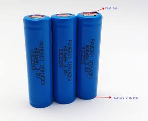 Pknergy lithium-ion batteries ICR 14430 550mAh 600mAh 650mAh <span class=keywords><strong>3</strong></span>,7 V Li ion battery cell - Product Image 5