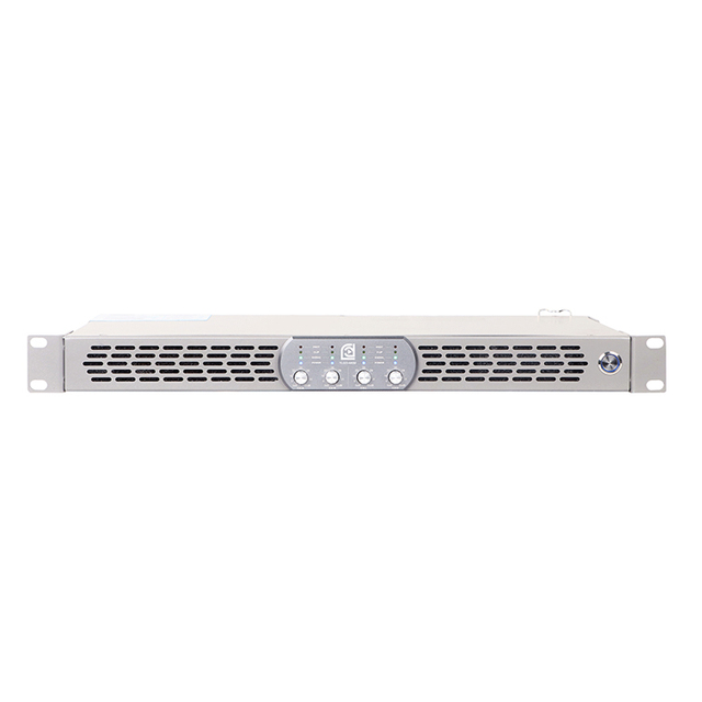 Lightweight Powerful 4 Channel Audio Amplifier 1U Class D Professional Digital Power Amplifier