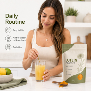 Complément Alimentaire Vitamines pour la Santé Oculaire et Immunitaire : Bêta-carotène, Zeaxanthine 40mg, Lutéoline en Poudre à Base de Calendula (Marigold) – Marque Blanche - Product Image 2