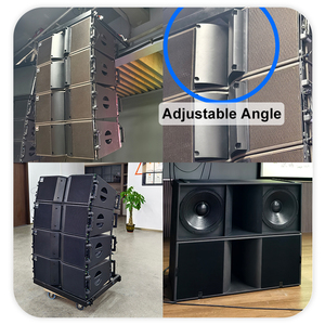 Customezed loa chuyên nghiệp PA hệ thống âm thanh thiết bị âm thanh thụ động kép 12 inch 2 3 cách dòng mảng Hệ thống loa - Product Image 3
