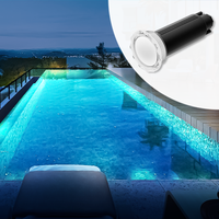 Усовершенствованная светодиодная лампа для бассейнов и спа Pentair Globrite Microbrite Jandy, 1-1/2 дюйма, 6 футов, с изменением цвета, IP68, диммируемая