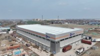 Estructura de Acero Prefabricada Galvanizada Ligera de China para la Construcción de Almacenes Logísticos y Talleres