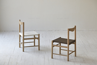 Meubles minimalistes, meubles wabi-sabi, meubles japonais, chaise en bois massif, chaises de salle à manger, chaises de salle à manger