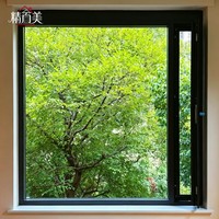 Fenêtre à micro-ventilation en alliage d'aluminium à triple vitrage en verre de sécurité trempé sur mesure pour projets hôteliers et suites de tours