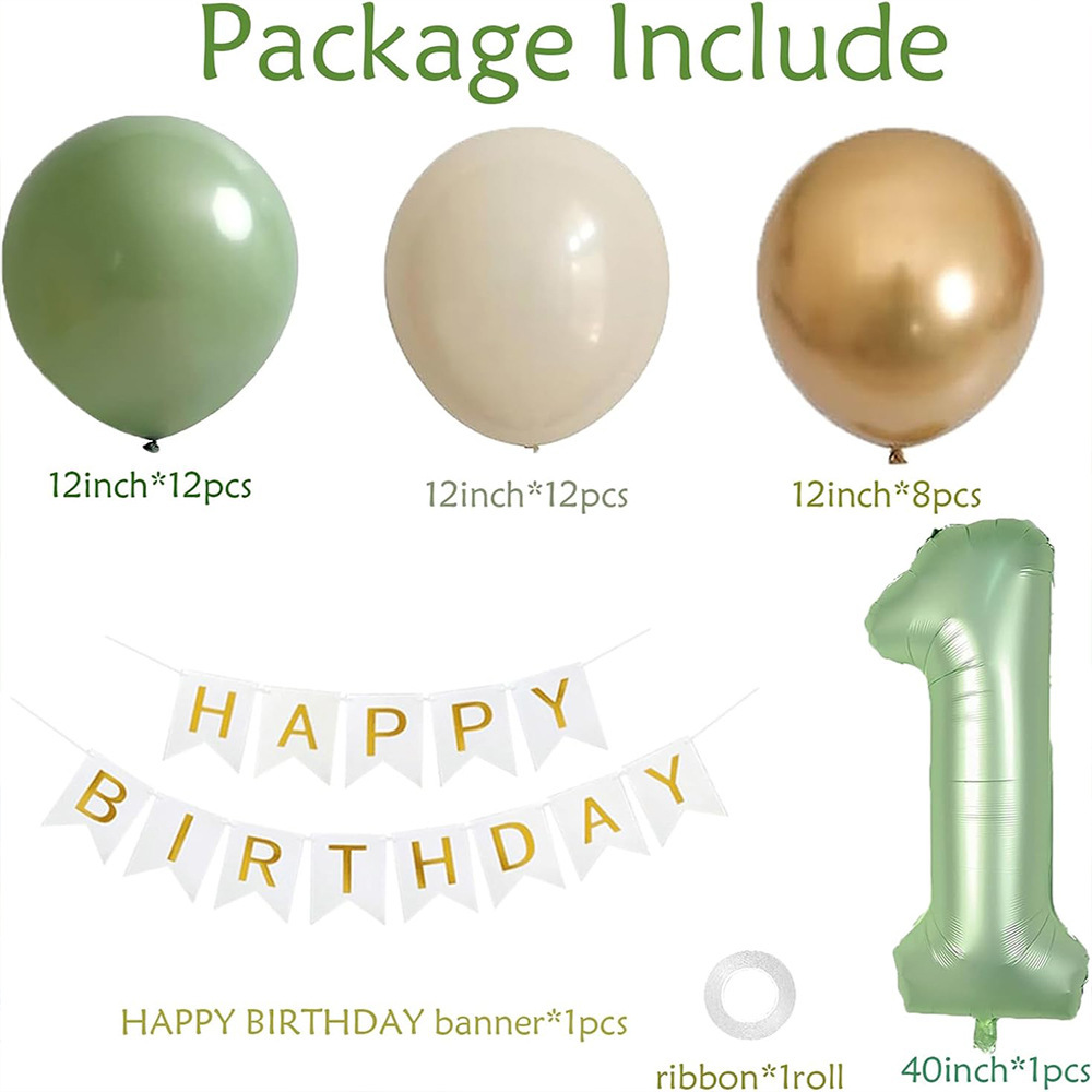 Verde oliva numero 1 set