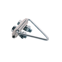 Soporte de Montaje en Poste para Cable de Fibra Óptica para Exteriores Hondao HD-D14, Abrazadera de Tensión con Gancho, Retractor de Fijación de Aro FTTH, 1 Año de Garantía