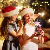 Nouvelles idées de produits 2024 Forever Préservé Roses Dome Valentine Day Merci Anniversaire Anniversaire pour les femmes Femme Petite amie cadeau article