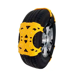 Amazon hot car vehicle truck off-road suv safe snow tire wheel chain anti-skid car snow chains Widening snow chains