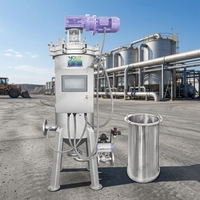Filtre à grattage interne automatique haute performance à teneur élevée en solides, auto-nettoyant, en acier inoxydable SS304/316L pour la filtration des boues minérales