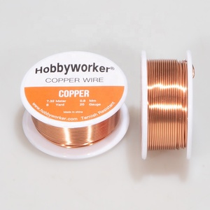 Fil <span class=keywords><strong>de</strong></span> cuivre flexible coloré <span class=keywords><strong>de</strong></span> 20 jauges (0,8 mm) non décolorant, <span class=keywords><strong>prix</strong></span> d'usine Hobbyworeker, pour <span class=keywords><strong>la</strong></span> fabrication <span class=keywords><strong>de</strong></span> bijoux, <span class=keywords><strong>de</strong></span> boucles d'oreilles et <span class=keywords><strong>de</strong></span> coiffures DIY - Product Image 2