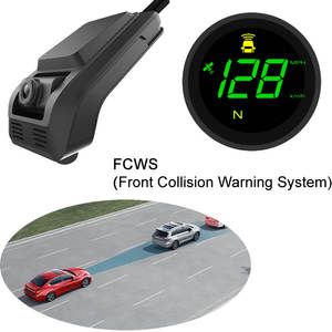 4G Duel Lens AI ADAS Dashcam Head Up affiche le compteur de vitesse pour la location de <span class=keywords><strong>voiture</strong></span> - Product Image 2