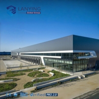 Planta de Fabricación de Estructuras de Acero Prefabricadas, Nave Industrial de Gran Envergadura y Alta Resistencia, Solución Rentable