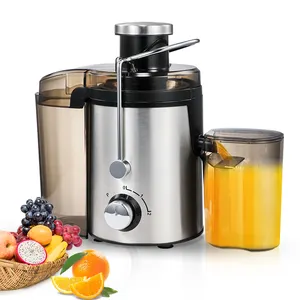 Máquina elétrica automática do fabricante do Juicer do extrator 400w do suco do espremedor de fruto Juicer eletrônico pequeno para o vegetal e o fruto