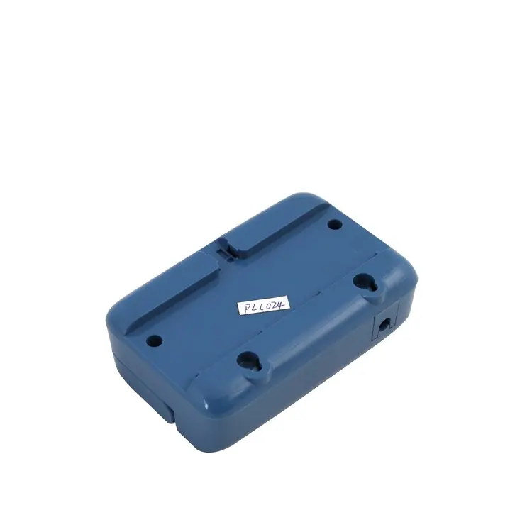 PLC024 115*75*37.5mm màu xanh nhà sản xuất chuyên nghiệp Transmitter mountable nhựa DIN bao vây Đường Sắt cho PCB
