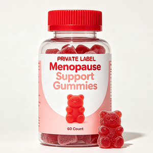 Gommose OEM per il Sollievo della Menopausa con Olio di Stella della Notte, Maca, Vitamina C, D3, B6 per Umore ed Energia, Etichetta Privata, 60 Gommose - Product Image 1