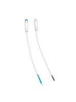 Câble de capteur solaire automobile étanche IP67 personnalisé M8, 2-5 conducteurs, connecteur USB à fiche aviation, matériau cuivre PVC, 300V, ISO9001