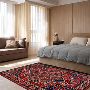 Роскошный мусульманский молитвенный коврик середины века стильный и прочный 3d прикроватный ковер с принтом для домашнего декора - Product Image 1