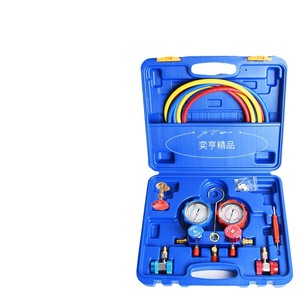 Kit de manomètres doubles pour réfrigérant R134A, outils de charge pour climatisation automobile - Product Image 3