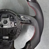 Volant de direction en fibre de carbone personnalisé pour Audi A3 A4 A5 A6 A7 Q5 RS3 RS4 RS5 S3 S4 S5 RS6 RS7