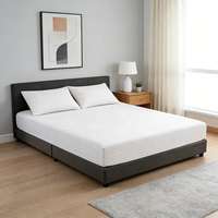 Draps plats et draps-housses personnalisés en fibre d'argent 5%, 10%, 15%, 20% avec cordon de mise à la terre, antistatiques, améliorant le sommeil, couvre-lit