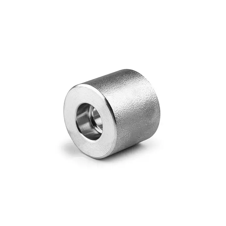 Stainless Steel B16.11 Forged Fittings Boss Socket Weld Reducer Coupling 3000lb/6000lb