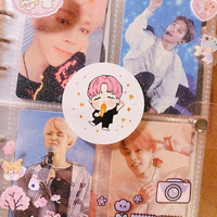 Classeur pour photocartes personnalisable avec logo et design gratuit, pour collection d'idoles Kpop coréennes et américaines, support de cartes, décoration DIY