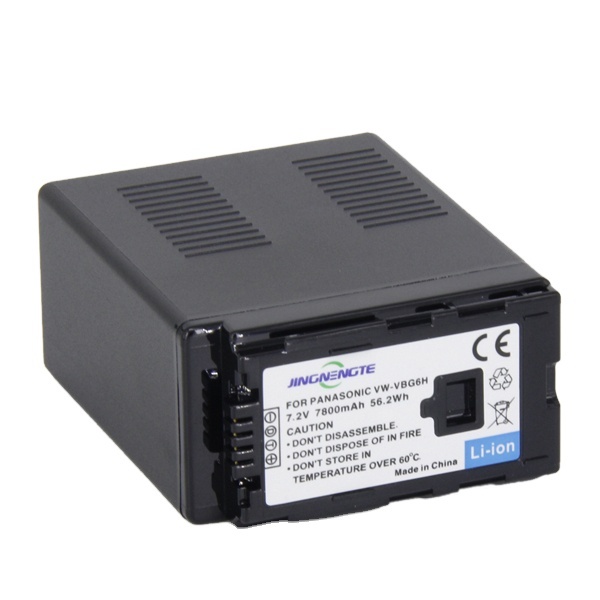 VW-VBG6H 7800mAh Li-Ion Camcorder Digital Battery Pan AG-AC160A AG-AC7 AG-AC130A AG-AC160A AG-HMC40 VW-VBG6 High Capacity
