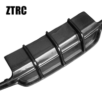 Pour BMW Série 3 F30 F35 2011-2016, diffuseur arrière en fibre de carbone style PH, finition polie, technologie sous vide, kit de pare-chocs facile à installer
