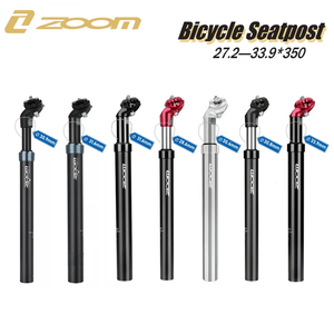 <span class=keywords><strong>Tige</strong></span> <span class=keywords><strong>de</strong></span> <span class=keywords><strong>selle</strong></span> <span class=keywords><strong>de</strong></span> vélo à suspension <span class=keywords><strong>télescopique</strong></span> en aluminium Zoom 350 mm pour <span class=keywords><strong>VTT</strong></span>, 27,2/28,6/30,8/31,6 avec accessoire d'amortissement pour la conduite à vélo - Product Image 2