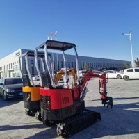 Pengiriman Gratis China 1 Ton Excavator Mini Crawler Impor 2 Ton Harga Excavator Mini