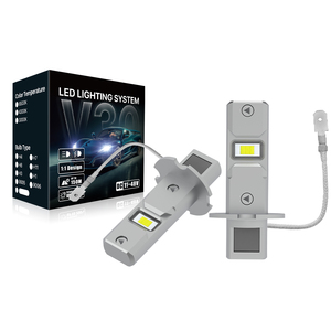 Bóng đèn <span class=keywords><strong>LED</strong></span> mini <span class=keywords><strong>H3</strong></span> cho ô tô, xe tải, không quạt, 11V-48V, 90W, 10000LM, siêu sáng - Product Image 1