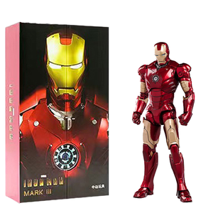 Zd Toys Iran Man Originale Autentico <span class=keywords><strong>Marvel</strong></span> Edizione 10° Anniversario Modello Mk3 Giocattolo in PVC ABS Non Luminoso 1/10 <span class=keywords><strong>Action</strong></span> Figure Articolato - Product Image 4