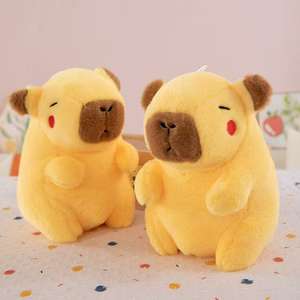 Divertente bambola Pikachu capibara da 25cm giocattolo di peluche personalizzato fabbricazione di animali imbottiti da 8 pollici giocattoli di peluche di natale giocattoli di peluche per artiglio macchina - Product Image 1