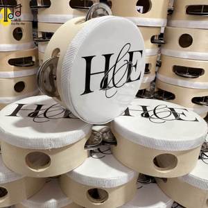 กลองแทมบูรีนขนาดเล็ก 4 นิ้ว สำหรับงานแต่งงาน ของเล่นกลองมือสำหรับเด็ก ราคาประหยัด กลองแทมบูรีนสำหรับโบสถ์ ราคาประหยัด - Product Image 1