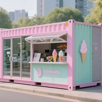 Camion de restauration rapide mobile DOT CE Hotdog, construction en acier inoxydable, alimentation intégrée, résistant à la rouille, garantie de 2 ans