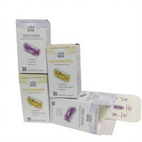 Boîte à médicaments rigide personnalisée, étanche, gaufrée, avec doublure en éponge et fermeture magnétique, pour compléments alimentaires, vitamines et herbes de luxe